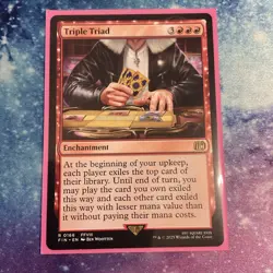 Triple Triad (REGULAR) x1 - MTG Final Fantasy FIN #166 - Image 1