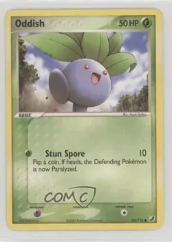 Oddish Pokemon EX Unseen Forces #64 2005 10cj - Image 1