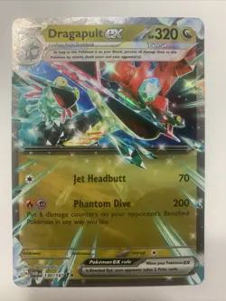 Dragapult ex 130/167 Pokemon Twilight Masquerade SV Double Rare Holo - Image 1