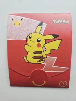 1X Pokemon 25th Anniversary McDonalds Promo Sealed Booster Pack - Image 1