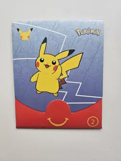 1X Pokemon 25th Anniversary McDonalds Promo Sealed Booster Pack - Image 1
