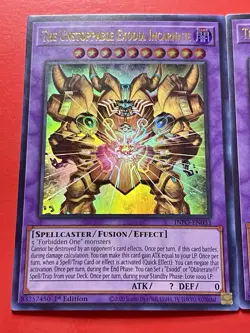 3x The Unstoppable Exodia Incarnate | INFO-EN033 | Ultra Rare | 1st Ed | YuGiOh! - Image 3