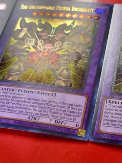 3x The Unstoppable Exodia Incarnate | INFO-EN033 | Ultra Rare | 1st Ed | YuGiOh! - Image 5