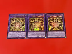 3x The Unstoppable Exodia Incarnate | INFO-EN033 | Ultra Rare | 1st Ed | YuGiOh! - Image 1