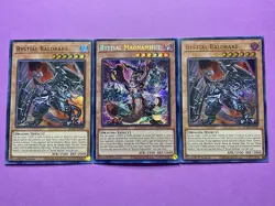 2x Bystial Baldrake + Bystial Magnamhut | MP | 1st Editions | YuGiOh! - Image 1