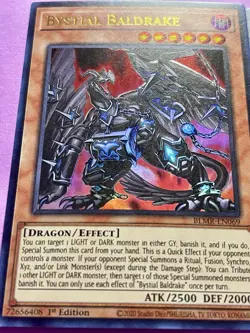 2x Bystial Baldrake + Bystial Magnamhut | MP | 1st Editions | YuGiOh! - Image 2