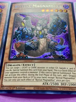 2x Bystial Baldrake + Bystial Magnamhut | MP | 1st Editions | YuGiOh! - Image 4