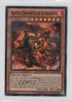 Blaster Dragon Ruler of Infernos Unlimited YuGiOh Lord the Tachyon Galaxy 0b5 - Image 1