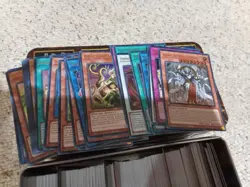 Yugioh Bulk 4 Tins full of cards aprox 2800 cards mixed rarity and condition - Image 1