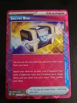 Secret Box 163/167 Twilight Masquerade Ace Spec NM Pokemon Card - Image 1