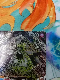 One Piece Card Marshall D Teach OP09-093 SR 3rd Anniversary Special Card Silver - Image 3
