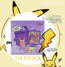 Pokemon TCG S-Chinese Gengar Card Display Frame III Gift Box Sealed 2024 Oct New - Image 1