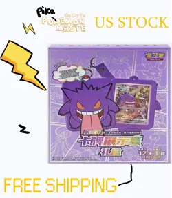 Pokemon TCG S-Chinese Gengar Card Display Frame III Gift Box Sealed 2024 Oct New - Image 1