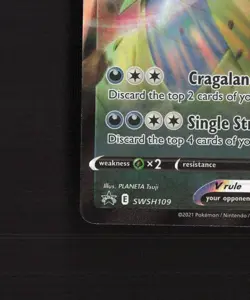 Tyranitar V SWSH109 Sword & Shield Black Star Promo Holo Pokemon Card NM - Image 5