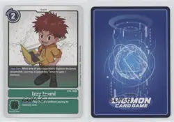 2021 Digimon Card Game - Starter Deck Giga Green Rare Izzy Izumi #ST4-14 02l5 - Image 3