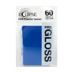 Ultra Pro Small Card Sleeves Pro-Gloss Eclipse - Small, Pacific Blue (60) New - Image 1