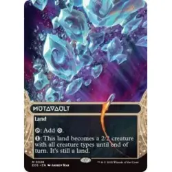 MUTAVAULT (028) (BORDERLESS) X4 Edge Of Eternities: Stellar Sights Magic MTG - Image 1