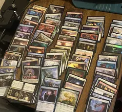 MTG 150+ Cards Common Uncommon Rares and Foils Magic the Gathering Rares! - Image 1