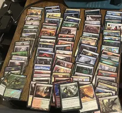 MTG 150+ Cards Common Uncommon Rares and Foils Magic the Gathering Rares! - Image 2