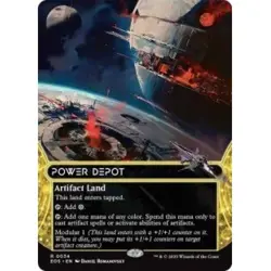 POWER DEPOT (034) (BORDERLESS) X4 Edge Of Eternities: Stellar Sights Magic MTG - Image 1
