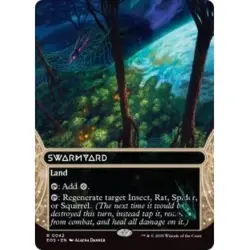 SWARMYARD (042) (BORDERLESS) X4 Edge Of Eternities: Stellar Sights Magic MTG - Image 1
