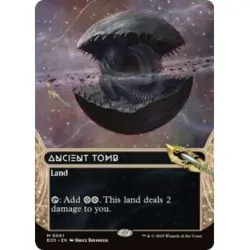 Ancient Tomb (01) (borderless) M/NM Magic MTG Edge Of Eternities: Stellar Sights - Image 1