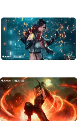 MTG FF7 Playmat Cloud Tifa Set - Image 3