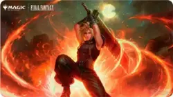 MTG FF7 Playmat Cloud Tifa Set - Image 5