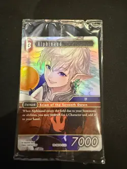 Alphinaud Final Fantasy TCG 2025 MagicCon MTG Vegas Promo Foil PR-190/12-004R - Image 1