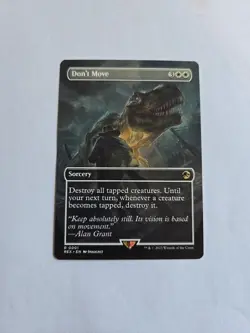 Don't Move - Borderless English The Lost Caverns of Ixalan Comma MTG - Image 1