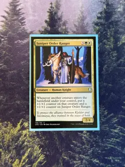🎉Miscut 4x Square Corners - Juniper Order Ranger CM2 MTG - Image 1