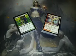 MTG Custom Duel Decks BG Vs RW Ravnica City Of Guilds Battle Box 120 Cards - Image 1