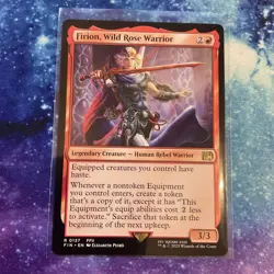 Firion, Wild Rose Warrior (REGULAR) x1 - MTG Final Fantasy FIN #137 - Image 1
