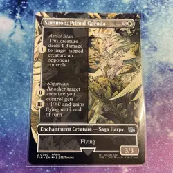 Summon: Primal Garuda (REGULAR) x1 - MTG Final Fantasy FIN #360 - Image 1