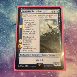 Summon: Leviathan (REGULAR) x1 - MTG Final Fantasy FIN #77 - Image 1