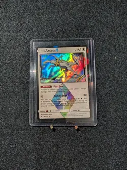 Pokemon TCG SM - Forbidden Light Arceus Prism Star 96/131 Rare Holo - Image 1