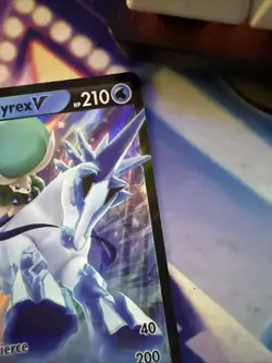 Pokemon Black Star Promo Ice Rider Calyrex V SWSH130 NM - Image 3