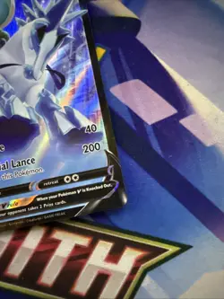 Pokemon Black Star Promo Ice Rider Calyrex V SWSH130 NM - Image 4