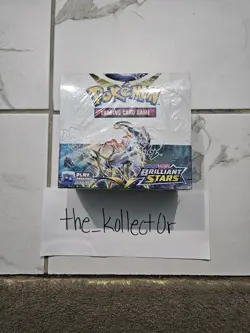 Pokemon TCG: Sword & Shield Brilliant Stars Booster Box (36 Packs) 820650819964 - Image 1