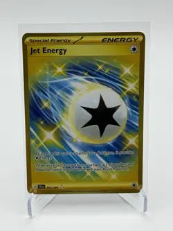Pokemon TCG Jet Energy 252/191 Secret Rare SV08: Surging Sparks, NM - Image 1