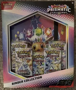 Pokemon TCG Prismatic Evolutions Binder Collection Box *SEALED* X 5 - Image 1