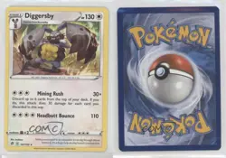 Diggersby Pokemon Sword & Shield Rebel Clash #147 09o4 - Image 3