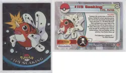 Seaking Silver Foil Topps Pokemon TV Animation Edition Series 3 #119 2000 11r1 - Image 3