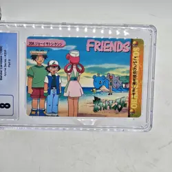 Nurse Joy Lapras Missy Pikachu #208 Pokemon Friends 1999 Japanese Bandai CGC 8 - Image 3