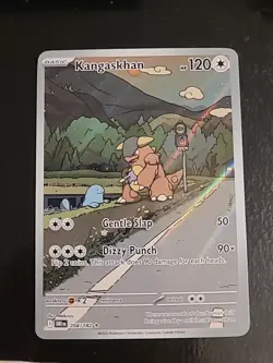 Kangaskhan 204/182 Illustration Rares - Destined Rivals Pokemon TCG NM - Image 1