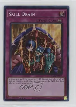 Skill Drain 1st Ed. Super Rare YuGiOh 25th Anniversary Rarity Collection II 0t6o - Image 1