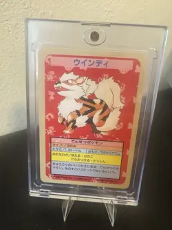 Topsun Numberless Error Card Blue Back Arcanine - Image 1