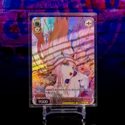 Zero Two 002 Card Flash Gold Holo Foil Signature Waifu Japanese Darling Franxx - Image 1