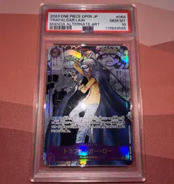 One piece JP Trafalgar Law OP05-069 Card Awakening of the New Era - Image 1
