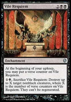 Vile Requiem - Medium Play MTG Commander 2013 Edition - Image 1
